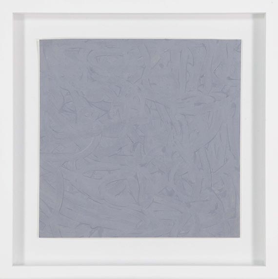 Gerhard Richter - Vermalung (grau) - Cornice