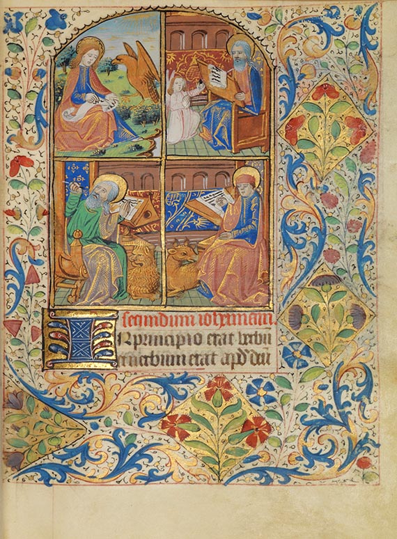  Stundenbuch - Stundenbuch-Manuskript zum Gebrauch von Rouen, um 1470 - Altre immagini