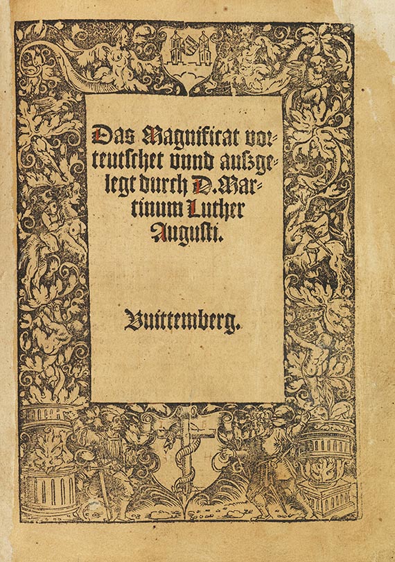 Martin Luther - 7 Lutherdrucke. Dabei: 2 Werke von J. Jonas - Altre immagini