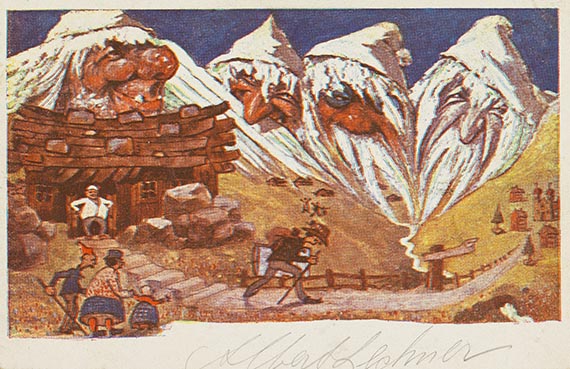 Emil Nolde - 16 Bergpostkarten und 2 Probedrucke - Altre immagini