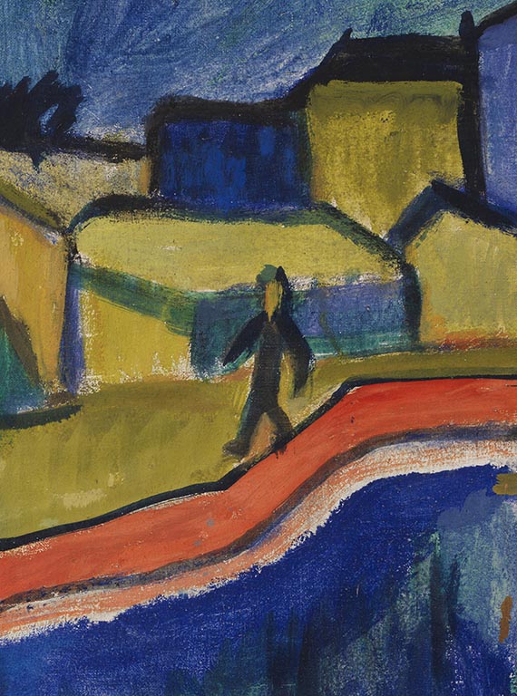 Erich Heckel - Vor gelbem Tuch 1908 / Schiffe im Kanal 1912 - Altre immagini