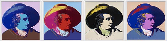 Andy Warhol - Goethe - Cornice