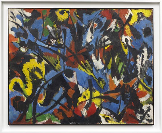 Ernst Wilhelm Nay - Azuro - Cornice