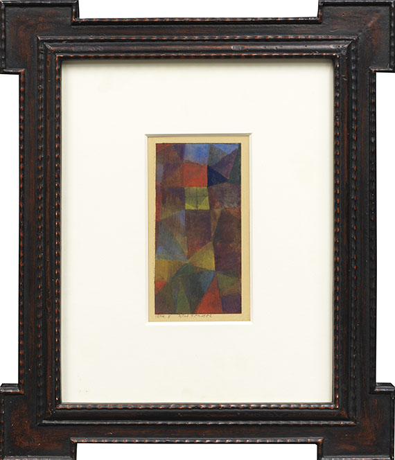 Paul Klee - Das Fenster - Cornice