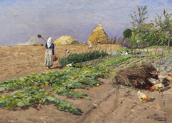 Mühlig - Arbeit auf dem Feld