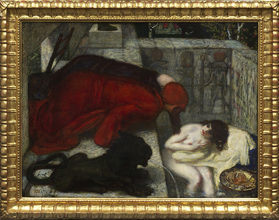 Franz von Stuck - Susanna im Bade - Cornice