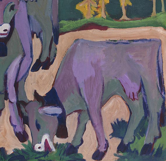 Ernst Ludwig Kirchner - Kühe im Herbst - Altre immagini