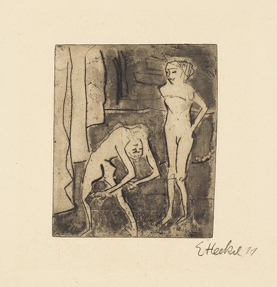 Erich Heckel - Akrobatinnen