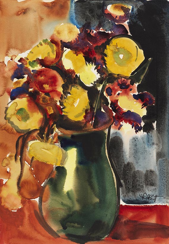 Karl Schmidt-Rottluff - Blumenstilleben