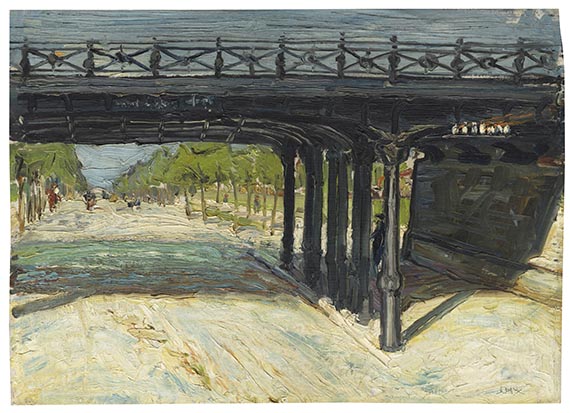 Otto Dix - Eisenbahnbrücke (Brücke in Dresden)