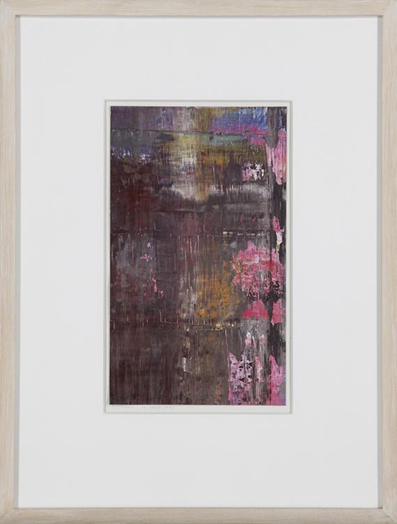Gerhard Richter - 11 Nov. 1996 (Teil des verworfenen Abstrakten Bildes 802-4) - Cornice