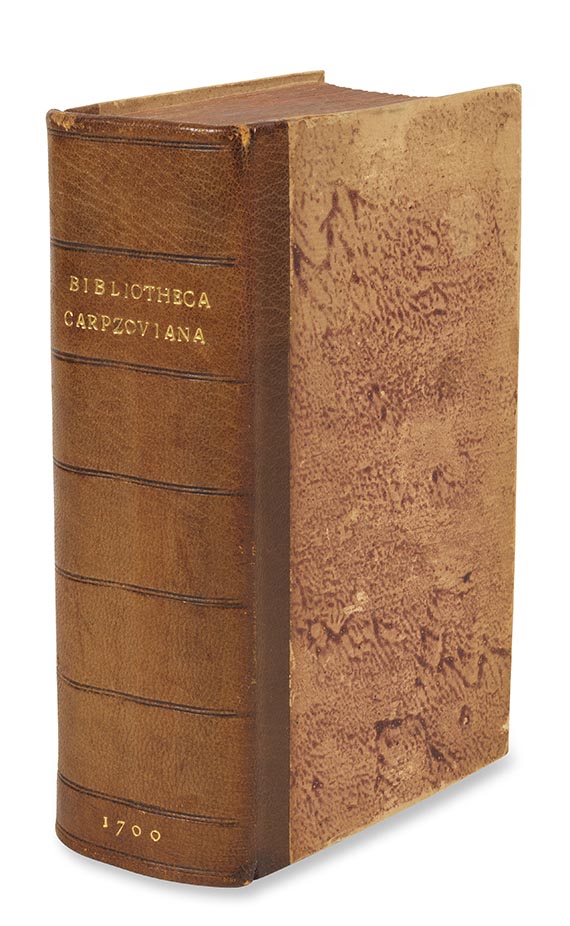 Johann Benedict Carpzov - Bibliotheca Carpzoviana - Altre immagini