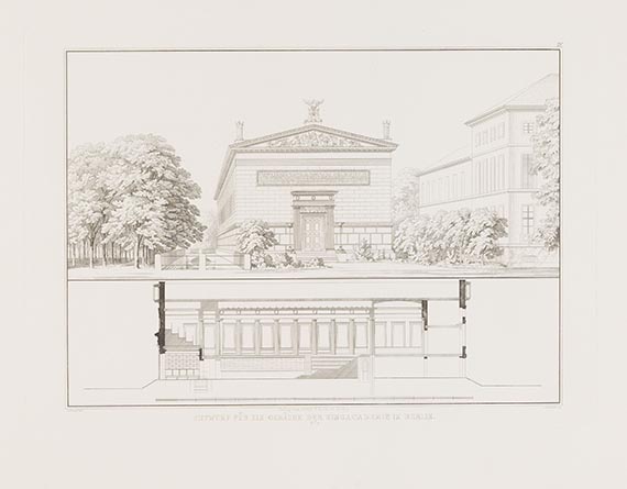Karl Friedrich Schinkel - (Baukunst). Architekton. Entwürfe - Altre immagini