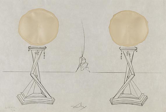 Salvador Dalí - Dix recettes d'immortalité, Suite von 11 Graphiken