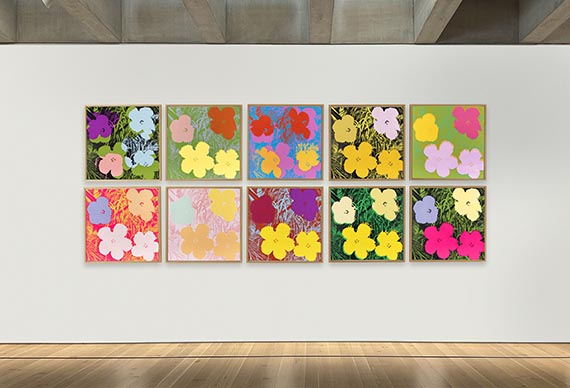 Andy Warhol - Flowers (10 Blatt) - Altre immagini