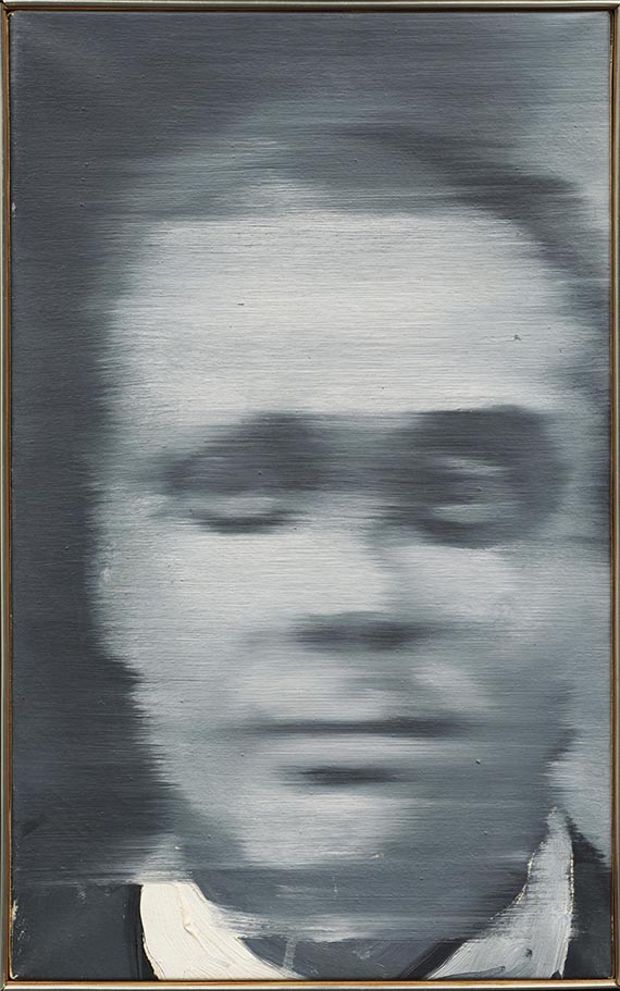 Gerhard Richter - Herr Uecker - Cornice