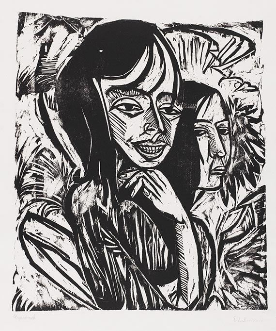 Ernst Ludwig Kirchner - Fehmarnmädchen