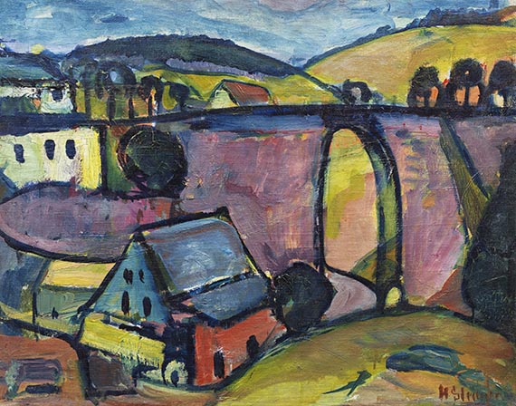 Hermann Stenner - Viadukt bei Monschau