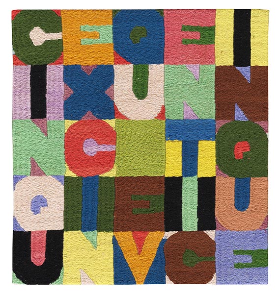 Alighiero e Boetti - Cinque x Cinque venticinque