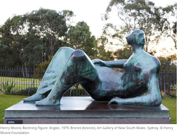 Henry Moore - Maquette for Reclining Figure: Angles - Altre immagini