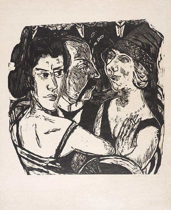 Max Beckmann - Gruppenbildnis Edenbar