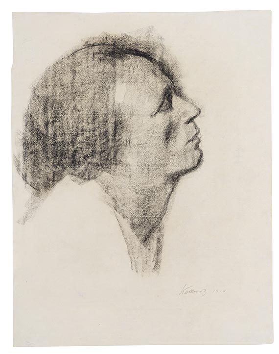 Käthe Kollwitz - Im Profil