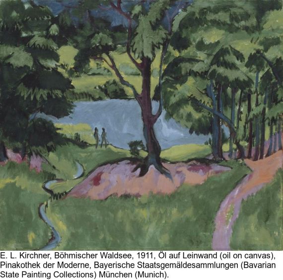 Ernst Ludwig Kirchner - Unter Bäumen am See - Altre immagini