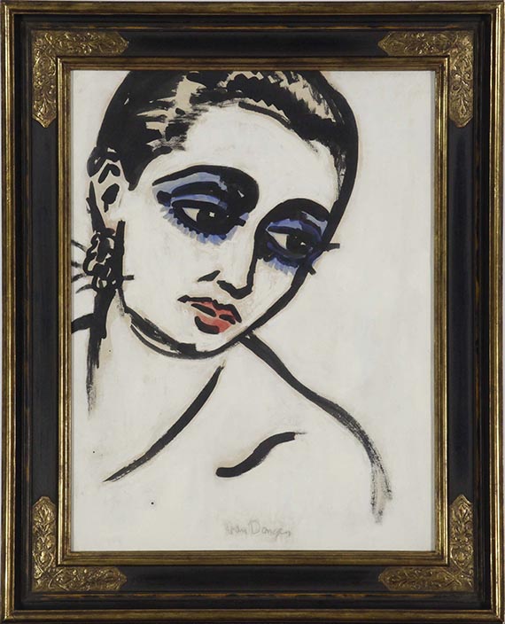 Kees van Dongen - Tête de femme - Cornice