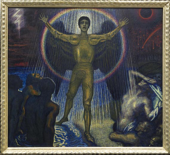 Franz von Stuck - Der Engel des Gerichts - Cornice