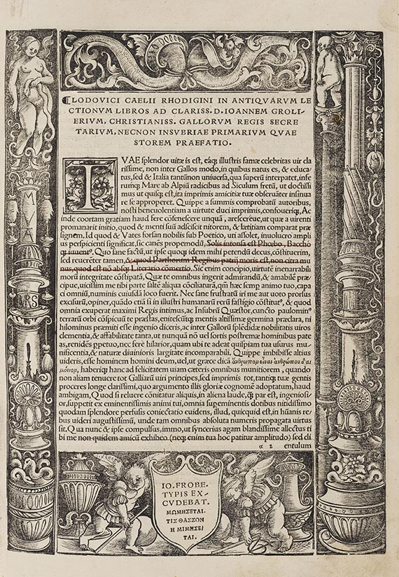 Caelius Rhodiginus - Lectionum antiquarum libri XVI - Altre immagini