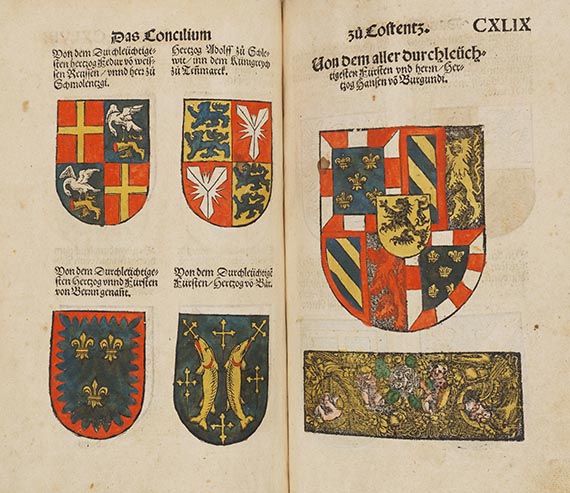 Urich von Richenthal - Das Concilium so zu Constantz. 1536. - Angeb.: S. Franck, Germaniae chronicon. 1538 - Altre immagini