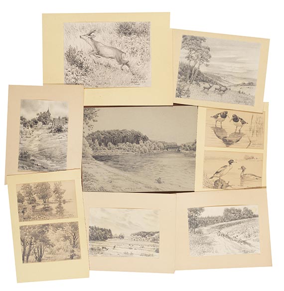 Victor Stoetzner-Lund - Sammlung von 112 Zeichnungen aus dem Nachlass des Künstlers - Altre immagini