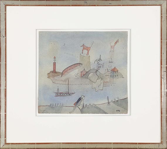  Wols - Impossible départ, ils restent sur le quai - Cornice