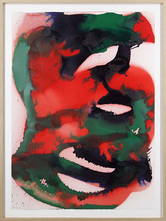 Katharina Grosse - Ohne Titel - Cornice