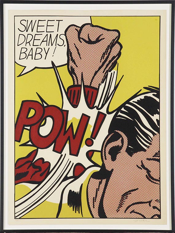 Roy Lichtenstein - Sweet Dreams Baby! - Cornice
