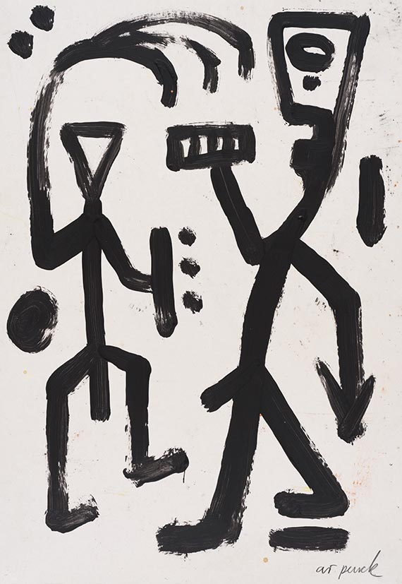 A. R. Penck (d.i. Ralf Winkler) - Ohne Titel