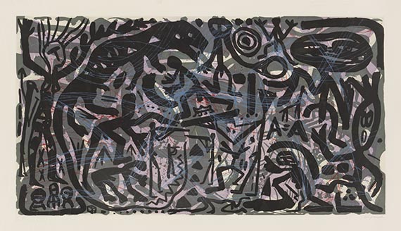 A. R. Penck (d.i. Ralf Winkler) - Ich im Westen