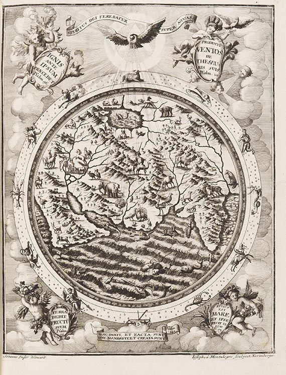 Heinrich Scherer - Atlas novus exhibens orbem terraqueum. 3 Bde. - Altre immagini
