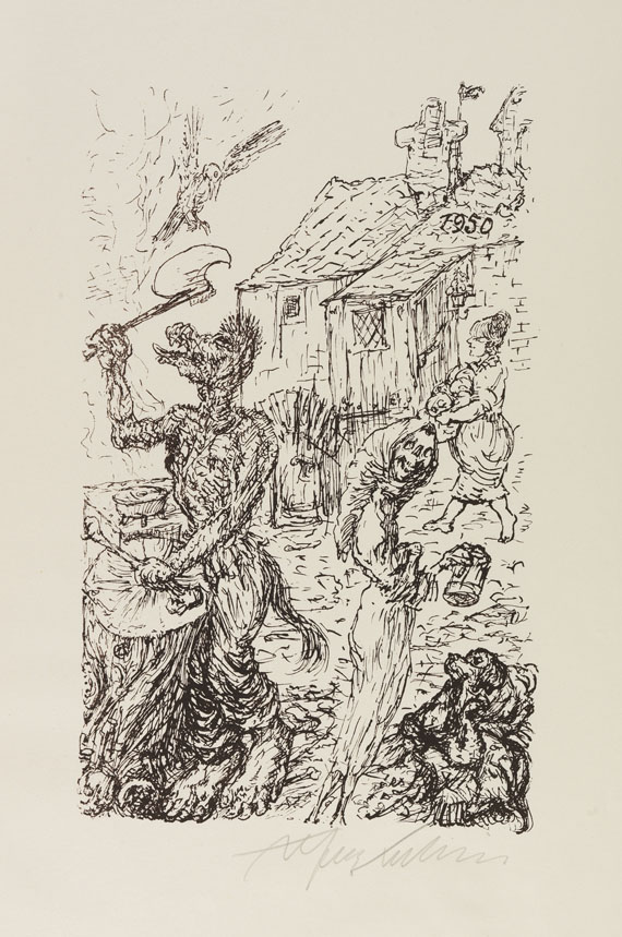 Alfred Kubin - Variationen zu Artur Honegger, Der Totentanz - Altre immagini