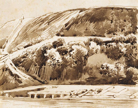 Franz Kobell - Landschaftsstudien (4 Bll.) - Altre immagini