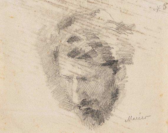 Hans von Marées - Porträt Konrad Fiedler