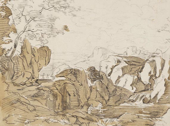 Johann Christian Reinhart - Ideale Landschaft