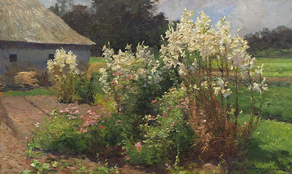 Olga Wisinger-Florian - Bauerngarten