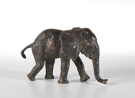 Renée Sintenis - Junger Elefant
