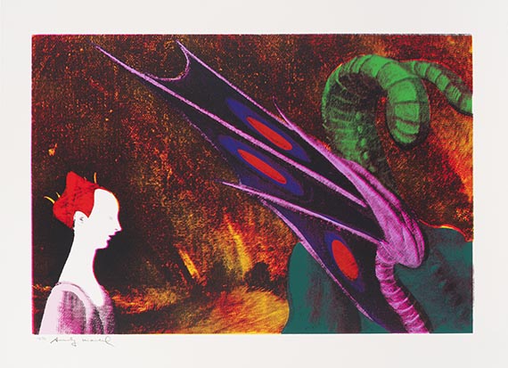 Andy Warhol - Details of Renaissance Paintings (Paolo Uccello, St. George and the Dragon, 1460) - Altre immagini