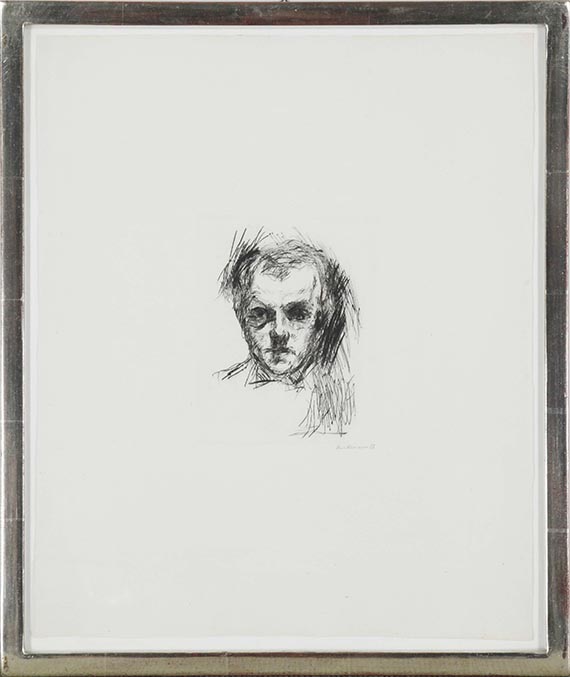 Max Beckmann - Kleines Selbstbildnis - Cornice