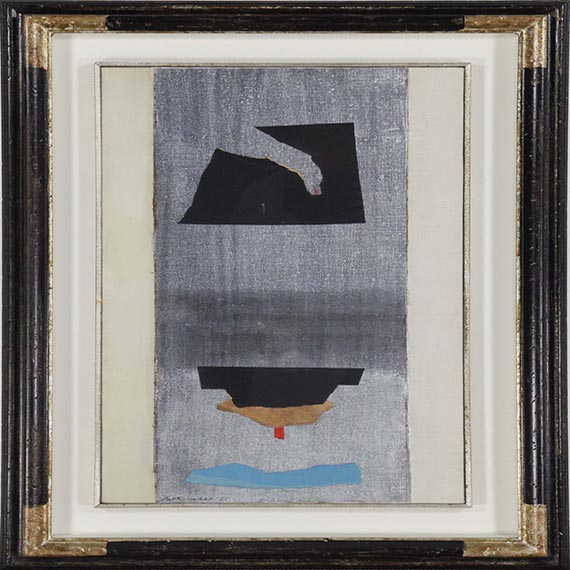 Giuseppe Santomaso - Forme sovrapposte - Cornice