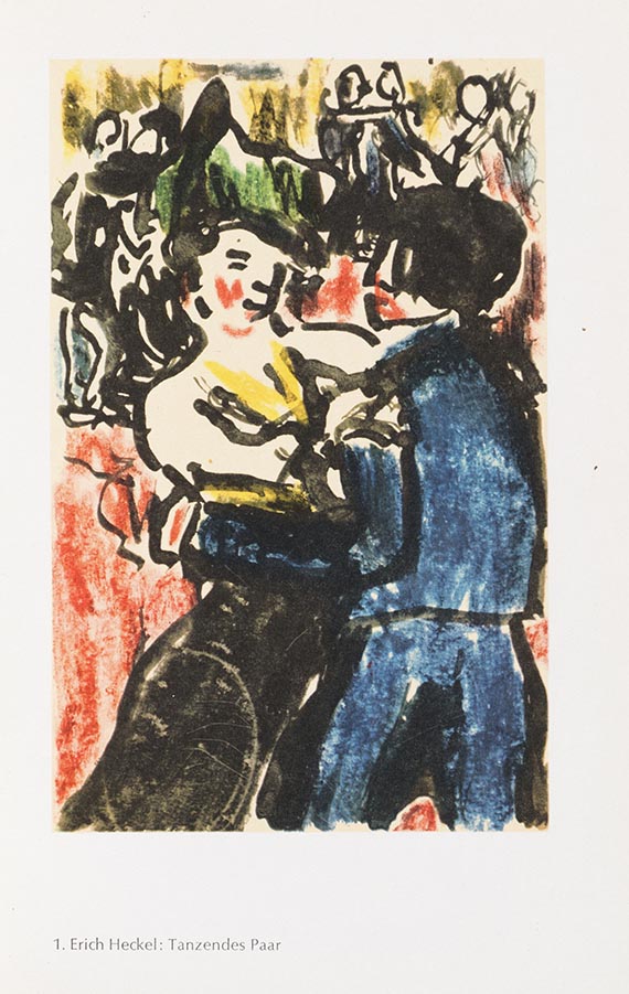 Karl Schmidt-Rottluff - "Maler der Brücke. Farbige Kartengrüße an Rosa Schapire" - Altre immagini