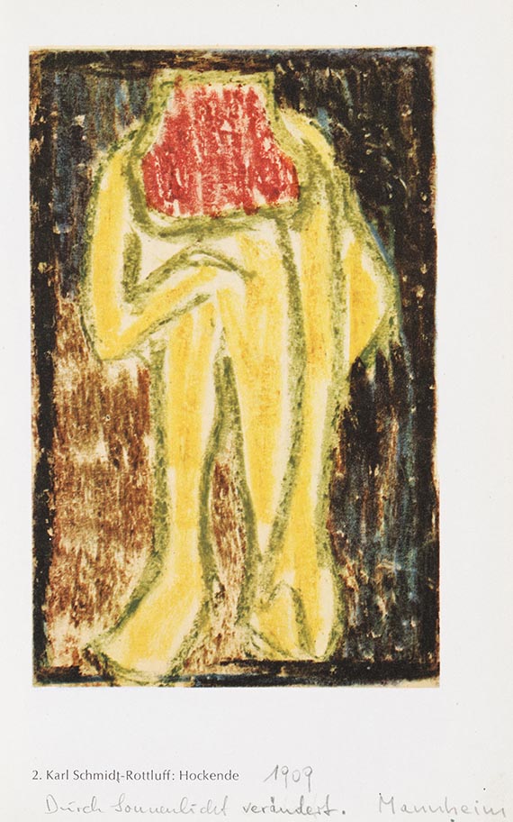 Karl Schmidt-Rottluff - "Maler der Brücke. Farbige Kartengrüße an Rosa Schapire" - Altre immagini