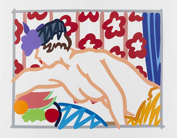 Tom Wesselmann - Judy reaching over table